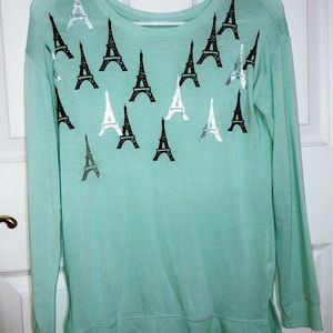 I am selling a long sleeve Paris themed shirt!